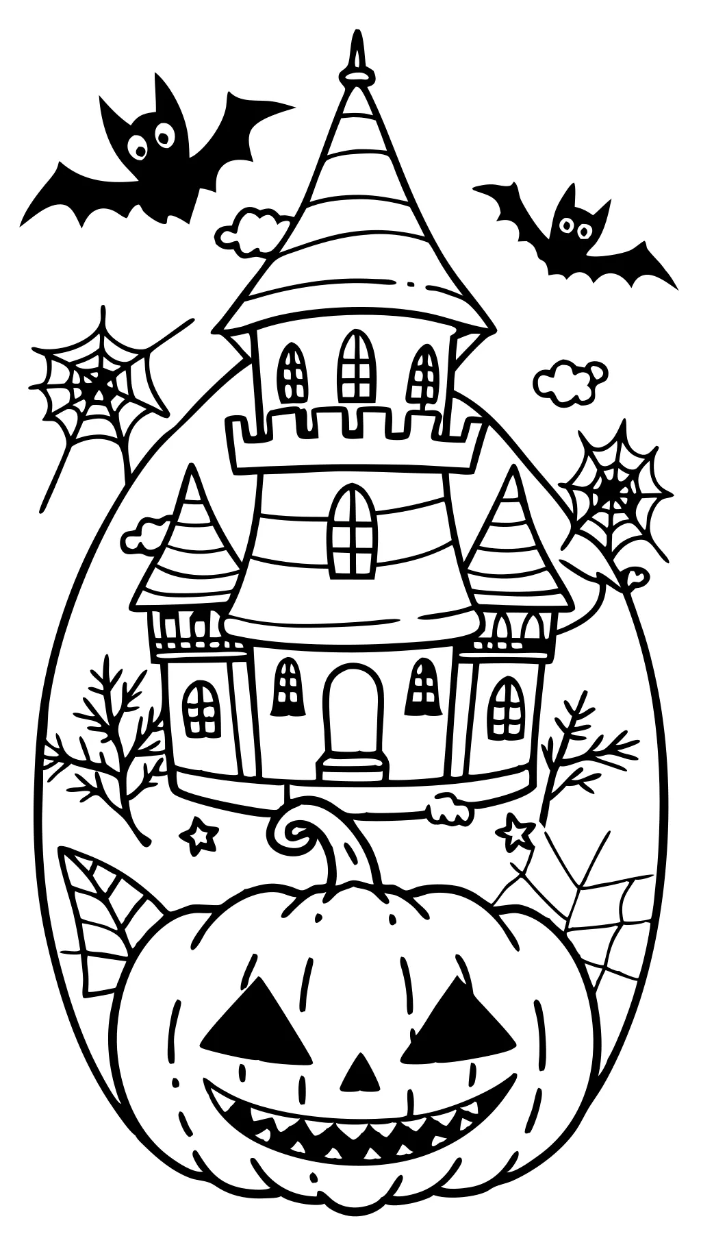 coloriages pour les adultes Halloween